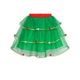 thumbnail image 6 of Girls Dress Christmas Tree Long Sleeve New Year Party Dress 12 Years, 6 of 7
