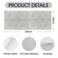 thumbnail image 2 of Washable Kitchen Runner Rug 2x5 ft, Modern Vintage Soft Low Profile Non Slip Rug with PVC Backing, Farmhouse Vintage Carpet for Kitchen Sink, Hallway, Laundry Room, Gray, 2 of 6