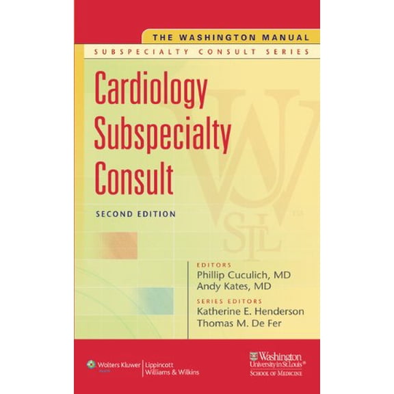 Pre-Owned Washington Manual: Subspecialty Consult: Cardiology Subspecialty Consult (Edition 2) (Paperback)