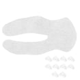 thumbnail image 4 of Eye  Paper, Keep Skin Moist Silk Fabric Right Size Disposable Eye  Sheet U Shape 1000pcs  For Home Salon Use, 4 of 8