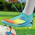 thumbnail image 5 of Zapatos de fútbol para hombres y adultos, tacos para estudiantes de hierba, botas de fútbol para niños y niñas, Partido de entrenamiento, césped, fútbol profesional al aire libre, nuevo, 5 of 5