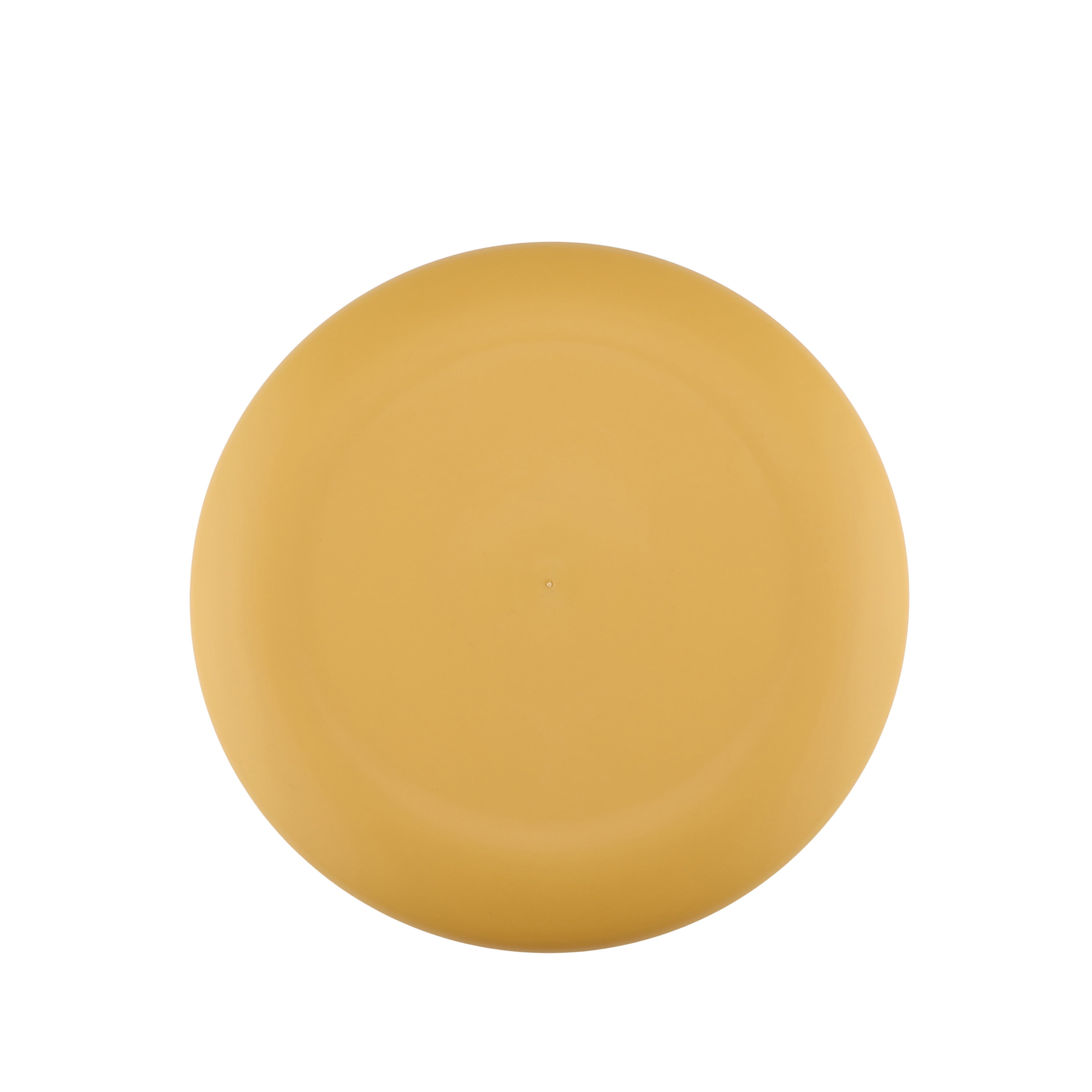 Mainstays Pear Polypropylene Plate, 1 Pack, Yellow
