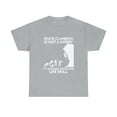 thumbnail image 2 of Funny Rock Climbing Zombie Escape Climber T-Shirt, 2 of 2