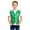 A-Green968, variant on Little Boy's Vests Sequin Patchwork Sleeveless Tops Carnival Stage Party Vests