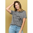 thumbnail image 2 of Listen, I Still Want To Be Invited But I'm Not Coming Women's Fashion Relaxed T-Shirt Tee Heather Gray Large, 2 of 3
