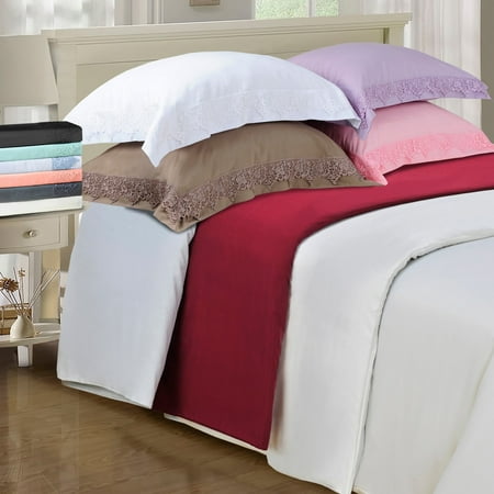 Home City Inc Superior Wrinkle Resistant Embroidered Microfiber
