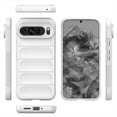 thumbnail image 1 of Color Liquid Silicone Matte Phone Case for Google Pixel 9 Skin Feel Armor Shockproof Protect Soft Cover - White, 1 of 5