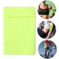 thumbnail image 2 of Bolsa para teléfono para correr y hacer ejercicio, banda deportiva para el brazo de color amarillo fluorescente y muy elástica, 2 of 8