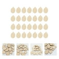 thumbnail image 2 of SHISUYAN 100Pcs Diy Slices Assorted Color Diy Projects Balloons Shape Wooden Hanging Tags, 2 of 8