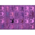 thumbnail image 1 of Ahgly Company Indoor Rectangle Abstract Purple Modern Area Rugs, 5' x 8', 1 of 4
