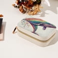 thumbnail image 7 of Whale Velvet Portable Decorative Box with Removable Compartment - Storage Box, Display Case, and Earring Holder - Ideal Gift, 7 of 7