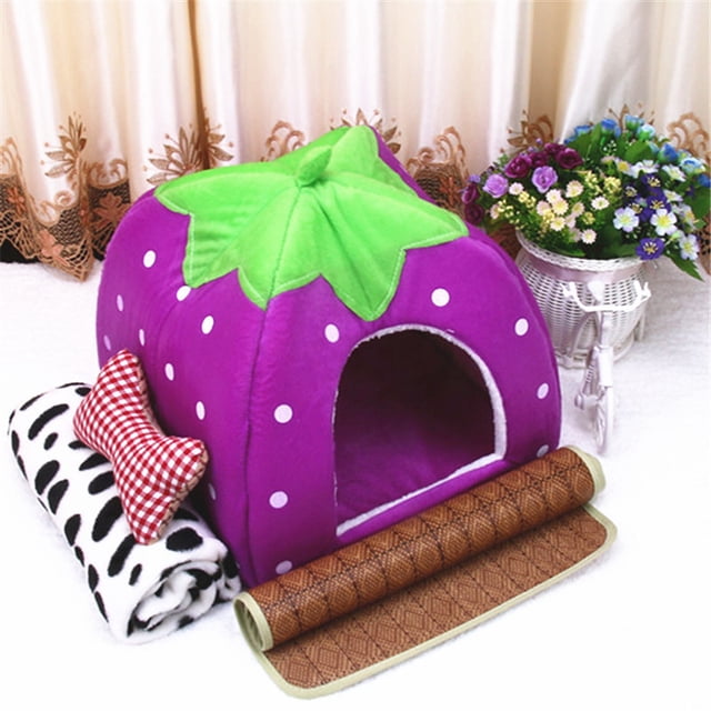 Perrera para perros y gatos, bolsa Mongolia, perrera de fresa, tienda de campaña, jaula para perros y mascotas