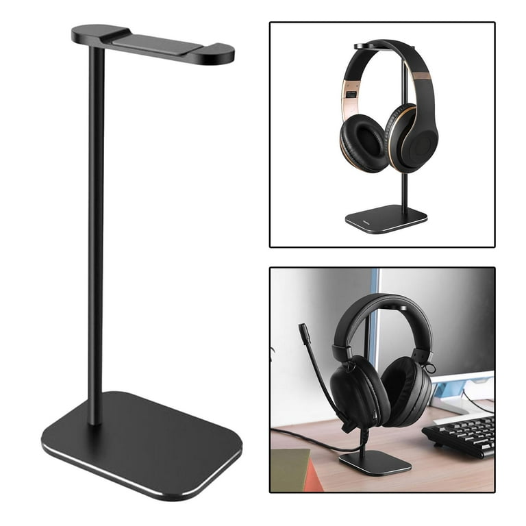 Cheap Z18 Headphone Holder Computer Gaming Headset Hanger Telescopic Design Earphone  Holder Wall Display