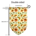 thumbnail image 7 of Wukai Sunflowers And Butterflies Print Garden Flag 12.5x18 Inch Double Sided Sun-resistant Rain-resistant, Wrinkle-resistant Colorfast(Only Flag), 7 of 7