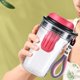 thumbnail image 5 of Botella de agua portátil, moderna taza de viaje, diseño a prueba de fugas, estilo aislante, para estudiantes universitarios, hidratación deportiva, ideal para la aventura, elegante para uso diario., 5 of 8