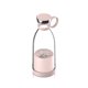 thumbnail image 2 of Juicer eléctrico Copa inalámbrica Fruta personal Botella Botella Escuela de viajes Cocina Jugo Maker Procesador de alimentos para el hogar Pink Inevent HA059405-02B, 2 of 7