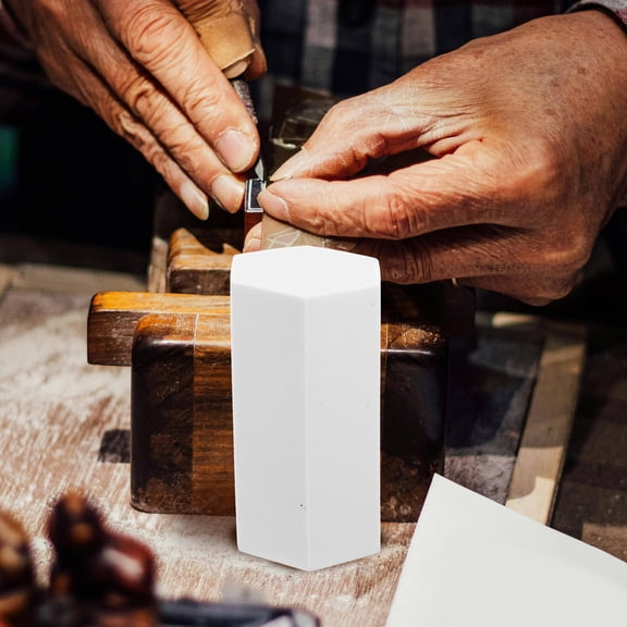 USHOBE Hand Stamps For Events 3D Carving Stamps Rubber Engravable 1 Set 2.8X2.8X1.6In