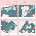 thumbnail image 5 of Cartoon Sweet Unicorn Seamless Cozy Soft Long Sleeves Top and Pants 2 Piece Cool Pjs Pajamas Set Sleepwear Size 3-11Y, 5 of 6