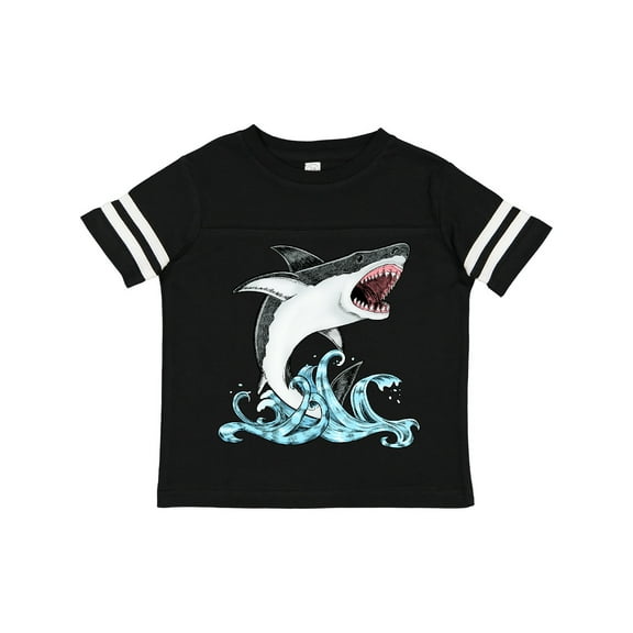 Inktastic Great White Shark Jumping Boys or Girls Toddler T-Shirt