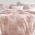 thumbnail image 4 of Betsey Johnson Rambling Rose Pink King Duvet Cover Bonus Set, 4 of 12