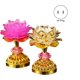 thumbnail image 3 of 2 Piezas de Luces LED Budistas de , Lámparas de de Buda, Lámpara Budista Enchufable o A Batería, Enchufe Estadounidense, Rosa, 53 Canciones, 3 of 5