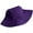 Purple, variant on CoCopeaunts Summer Bucket Hats Fashion All-Match Solid Color Thin Men Fisherman Hat Simple Trend Women Foldable Basin Hat