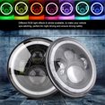 thumbnail image 4 of 7Inch Car 10-32V High Low Beam LED Headlight RGB   Headlamp, 4 of 8