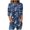 Multicolor Plus Size Blouse for Women_b, variant on CYMMPU Loose Fit Crew Neck Blouses for Women Dressy Casual Summer Fashion Shirts 3/4 Sleeve Tunic Tops Floral Printed Spring Tops Hide Low Hem Plus Size T-Shirts M