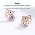 thumbnail image 3 of Guardurnaity Look de 2 piezas con estos bonitos y minimalistas pendientes de tuerca para mujer Pendientes de plata para mujer Declaración única Ropa, zapatos y accesorios Miscelánea oro rosa 1, 3 of 6