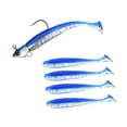 thumbnail image 2 of Cebos de pesca cebos artificiales señuelos de pesca con anzuelo para tipo de Minnow Azul, 2 of 8