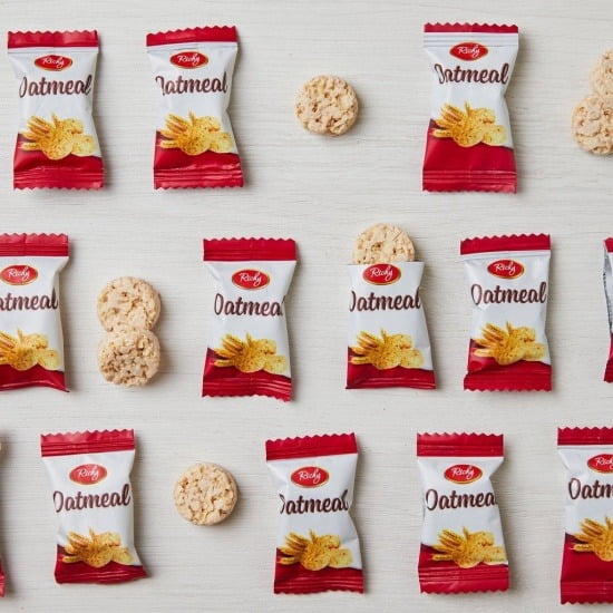 Richy Instant Oatmeal Mini Bites Crunchy 1 Count 250 Gram