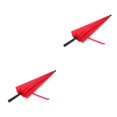 thumbnail image 4 of Transemion Women Mens Extra Large Manual Business Umbrella Windproof Golf Red 2Set, 4 of 6