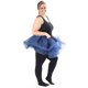 thumbnail image 1 of BellaSous Classic Tutu en capas para disfraces, carreras divertidas y uso diario sobre leggings (talla única, azul marino) BellaSous 423-NB-OS, 1 of 2