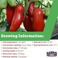 thumbnail image 3 of Harris Seeds - Tomato Seeds - Treated Pozzano Paste Variety - Non-GMO - Firm Fruits - 50 Seeds, 3 of 5