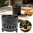 thumbnail image 1 of Outdor Poêle Extérieur Rond Portable à Haute Chaleur Brûleur Multifonction pour BBQ Chaud, 1 of 5