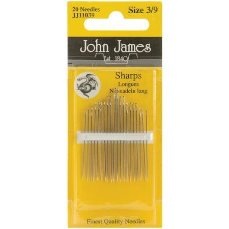 Sharps Hand Needles - Sharps Hand Needles-Size 3/9 20/Pkg