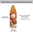thumbnail image 5 of HELLHERO Christmas Snowman Ironing Board Cover 3 Fasteners Anti-Slip Quick Install Replacement Accessories(Not Heat Insulating), 5 of 5