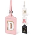 TRAHOOInitial Letter Luggage Tags for Suitcases, Monogrammed Suitcase
