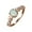 A, variant on Silver Rings Non Tarnish Pack Oval White Opal Moon Ring Retro Light Ring Simple Style Zirconia Ring Matching Rings for Couples Promise Rings for Her Moissanite