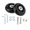 thumbnail image 4 of Replacement Suitcase Wheels Flexible Luggage Suitcase Replacement Wheels Set 68x24mm, 4 of 8