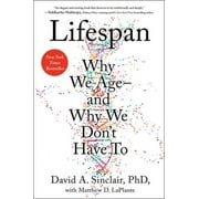 Angle View: Lifespan: Why We Ageâ€”and Why We Don't Have To, Pre-Owned (Hardcover)