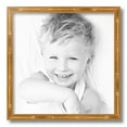 thumbnail image 2 of ArtToFrames 16" x 16" 1" - Gold Bamboo large Picture Frame, 16x16 inch Gold Wood Poster Frame (WOM-4877), 2 Pack, 2 of 8