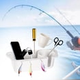 thumbnail image 6 of Boat Storage Organizer Marine Storage ,Double Deep, Waterproof ,Universal with Drainage Holder Fishing Parts for Kayak White, 6 of 11