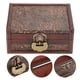 thumbnail image 3 of Estuche para Buardar Joyas, Joyero de Madera para Anillos, Pendientes, Cuello Con Cerrado, Elegante Joyero para Bodas, 3 of 7