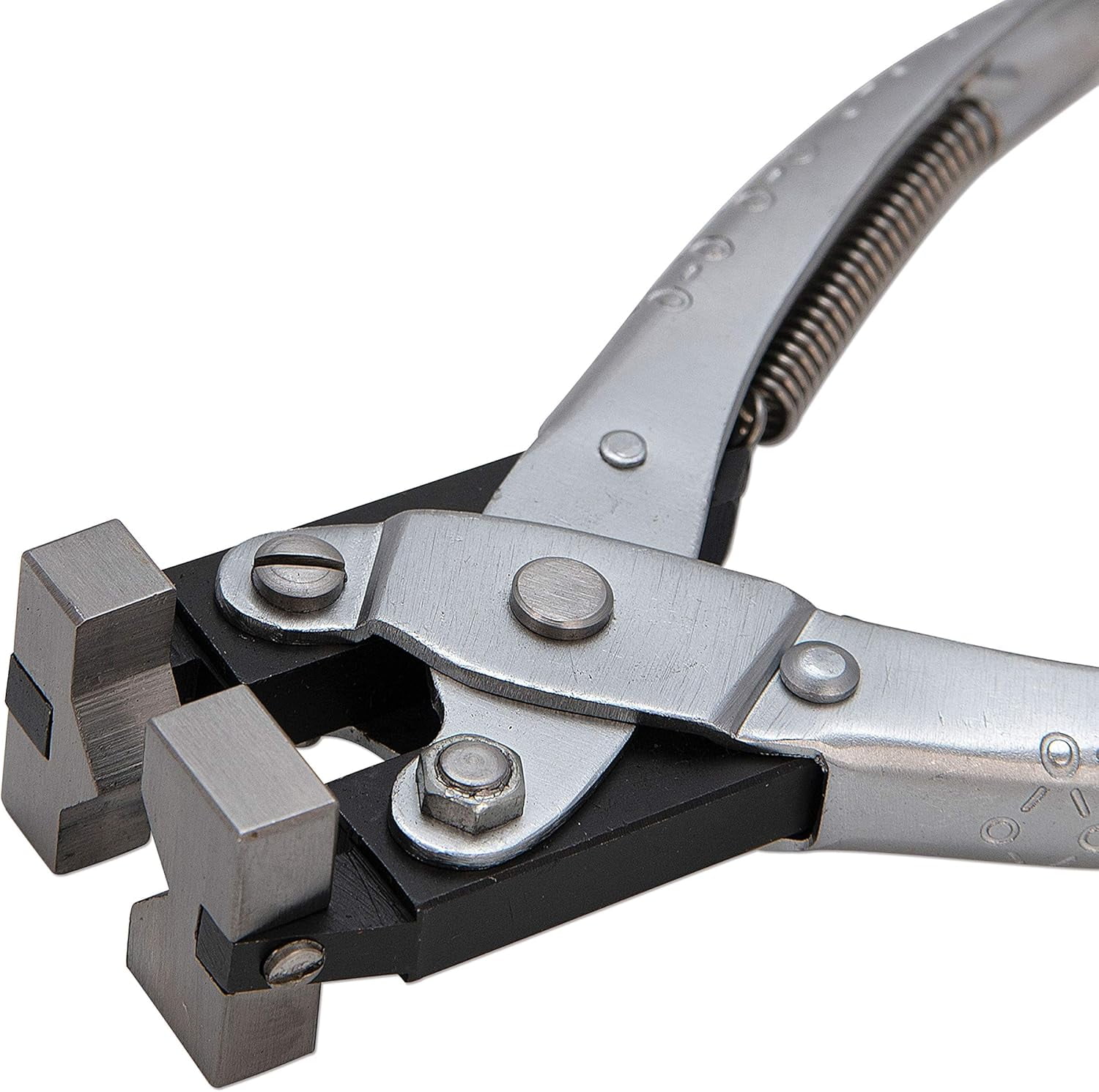 The Beadsmith Bending and Forming Parallel Plier, 5.25 inches (135mm), Steel tool for jewelry making, with spring handle