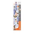 thumbnail image 2 of Slide on Door Sweep with Foam Draft Stop -- Easy Installation -- Slide Right On - for 1" - 1 3/4" Doors 36" Long (Brown), 2 of 4