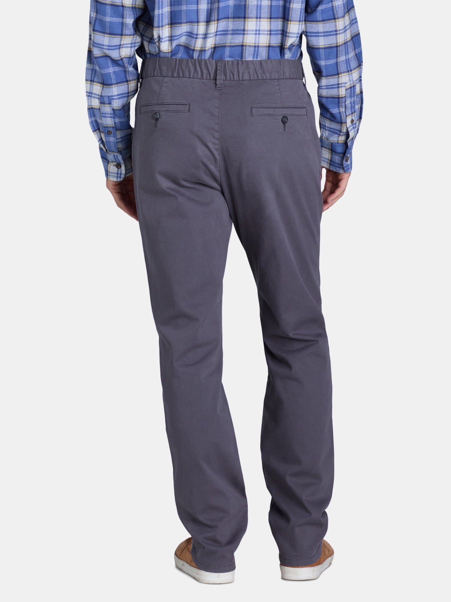 George Men's and Big Men’s Pull On Chino Pants, Sizes S-2XL