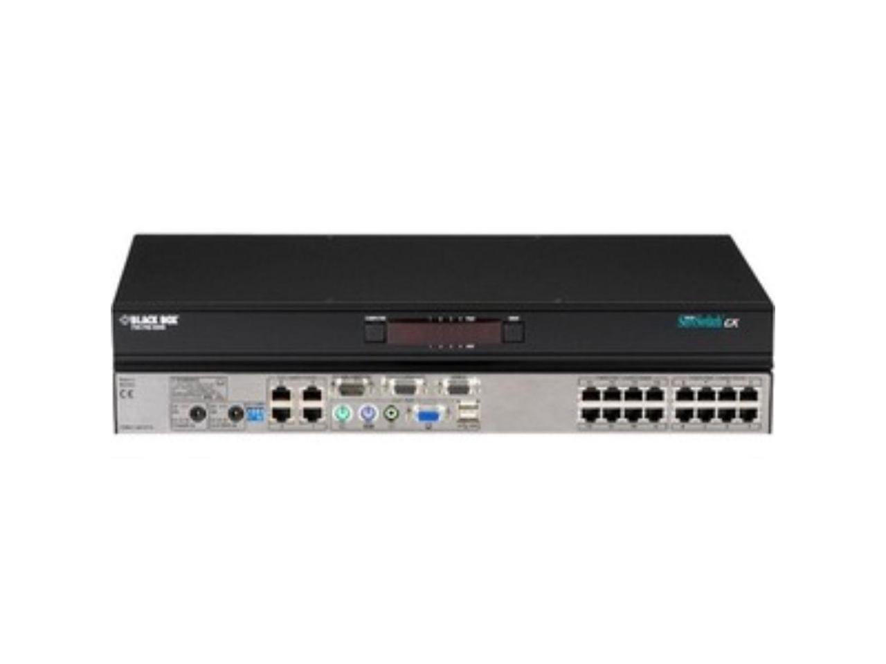 Black Box ServSwitch CX KVM Switch (1) Analog Console Port + (4) Users (16) Servers