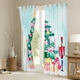 thumbnail image 3 of Manfei Cartoon Ballet Princess Black Out Curtains for Kid, Nutcracker Royal Guarder Curtains Pack of 2 (42x63 Each), Christmas Tree Bedroom Curtains, Window Curtains Home Decor, 3 of 6