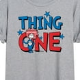 thumbnail image 3 of Dr. Seuss - American Thing One Oversized Graphic T-Shirt, 3 of 6